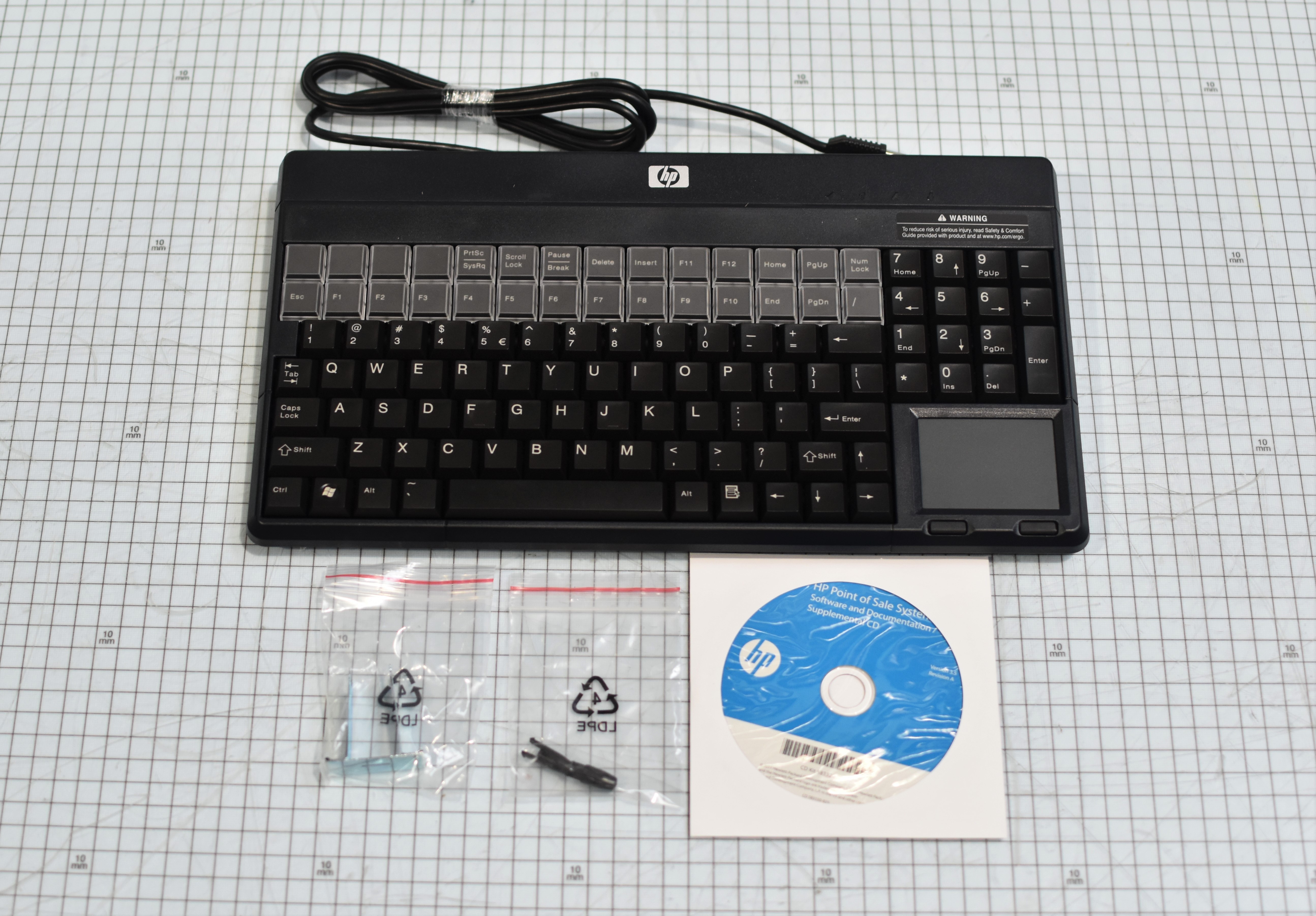 G86-62401EUAISA HP SPOS Keyboard New 